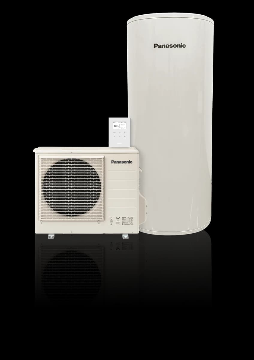 Panasonic CO2 heat pump system